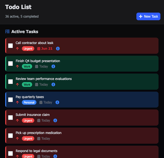 Todo List App
